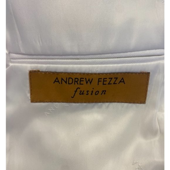 Men's 44R Mint Green Andrew Fezza Monaco Tuxedo Jacket- Easy Care, Prom, Retro - Picture 7 of 8